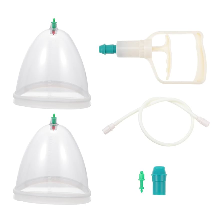 Amazon.co.jp : 1セットカッピングセットマッサージカップ乳首